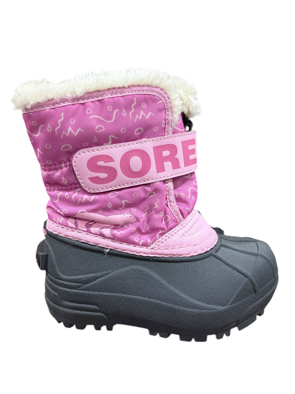 Sorel, Toddler, Snow, Commander, Boot, Orchid/Pink Flare, Size 9
