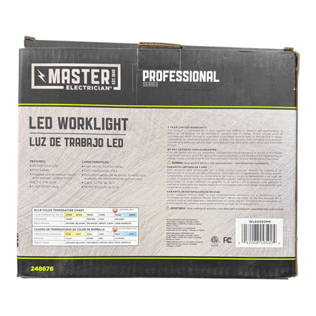 Master Electrician, 248676, 104W, 5000 Lumen, LED Work Light - Image 2