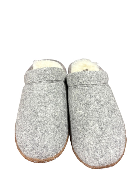Sorel, Women's, Nakiska Scuff, Slipper, Grey, Size 10