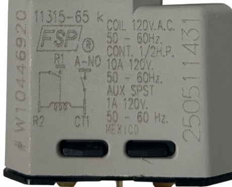 Whirlpool, W10446920, Dryer, Push-to-Start, Switch - Image 3