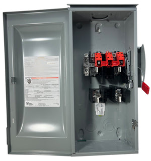 Siemens, GF223NR, 100A, 2‑Pole, Fusible Safety Switch, 240V, 3‑Wire, NEMA 3R Outdoor - Image 3