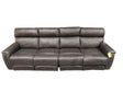 Gray Leather, Power Sofa, In-Store Pickup Only - Freeman Liquidators