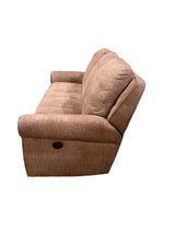 Brown Cloth, Manual, Sofa Recliner, In-Store Pickup Only - Freeman Liquidators