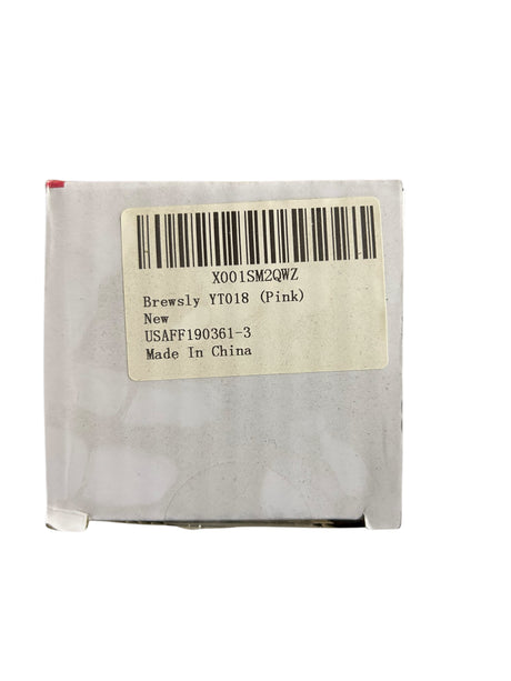 Brewsly, Hot & Cold, Stainless, Water Bottle, Steel, Double Insulated, Pink, XB-YT018 - Freeman Liquidators