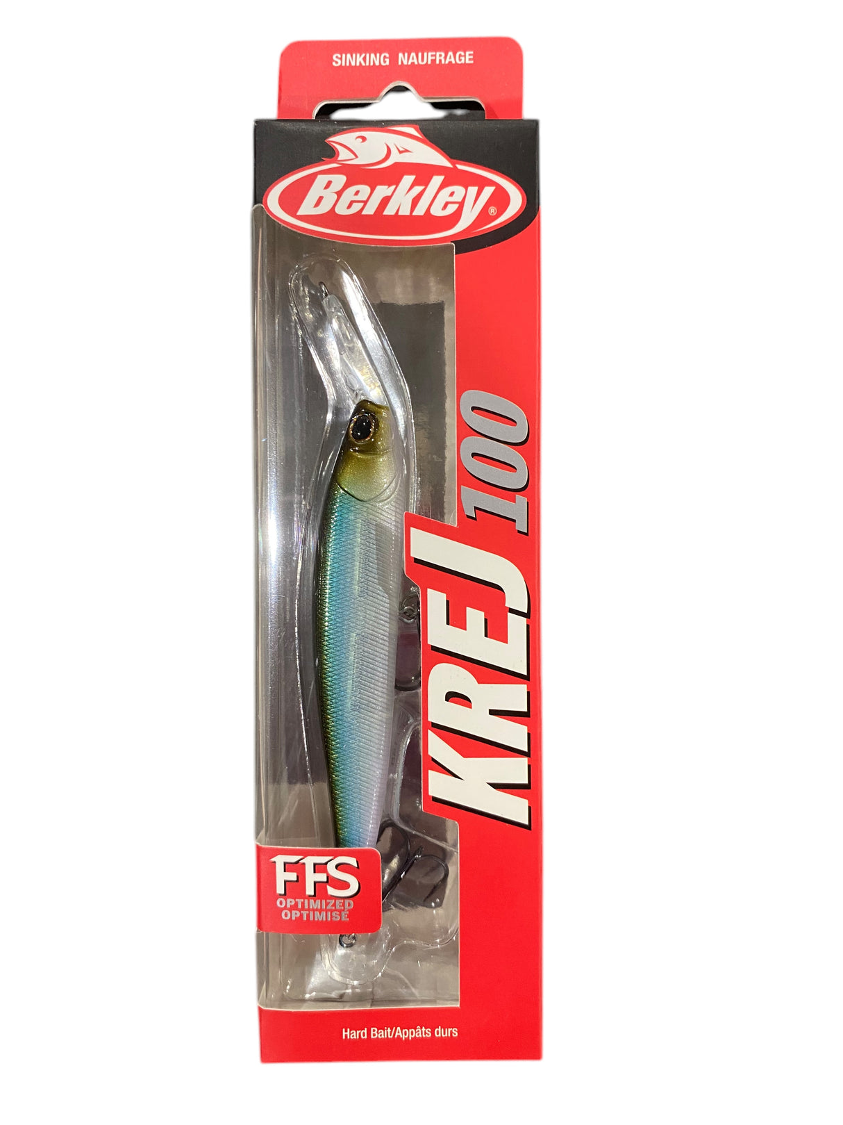 Berkley, Hard, Bait, Krej, Stealth Minnow, BHBKREJ100-STM - Freeman Liquidators