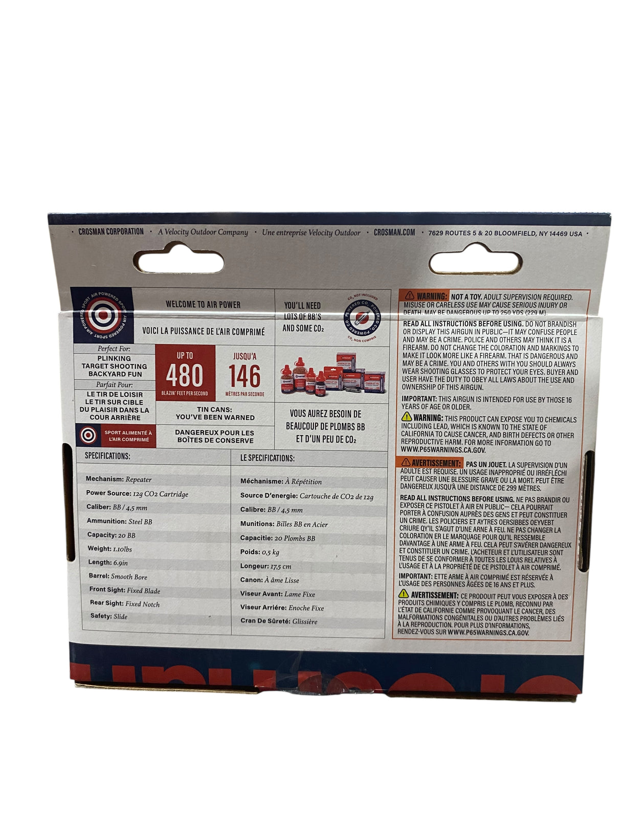 Crosman, C11, Semi-Auto, CO2, Air Pistol, BB - Freeman Liquidators - [product_description] - BB GUN