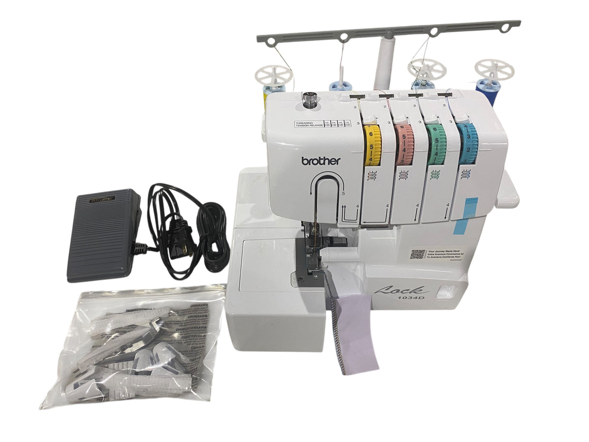 Brother Serger, 1034D, Heavy Duty, Metal Frame, Overlock Machine - Freeman Liquidators - [product_description] - Overlock Machine