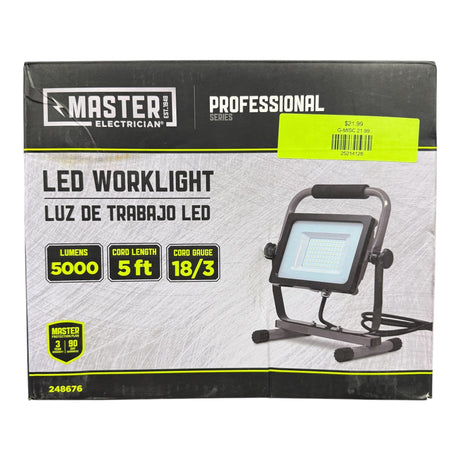 Master Electrician, 248676, 104W, 5000 Lumen, LED Work Light - Image 1
