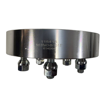 Set of 2, SCITOO, 5x5.5 to 5x4.5– 1.5”, Thick Aluminum Wheel Spacer, Adapters Ram 15 - Image 4