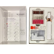 Nail Drill, Cordless, Electric, File, Efile, Manicure, Kit, Rechargeable, White, (M918) - Freeman Liquidators