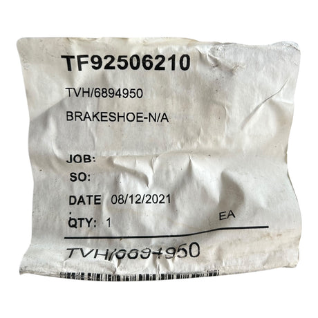 G POWER, 92506210, Brake Shoe, TVH, TF9250621 - Freeman Liquidators