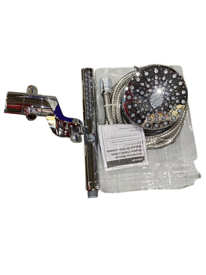 Waterpik, HairWand, Spa, System, Dual, Showerhead, Handheld, Wand, PowerPulse, Massage, Chrome - Freeman Liquidators