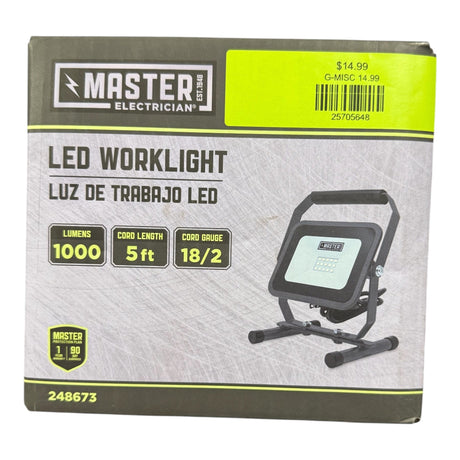 Master Electrician, 248673, 70W, 1000 Lumen, LED Work Light - Image 1
