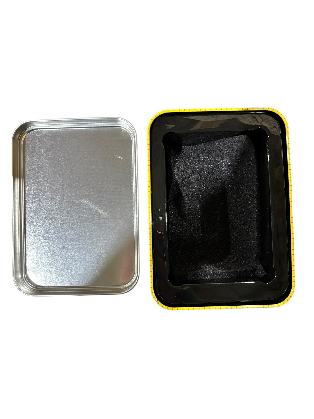 WNBA, Caitlin Clark, Collectible Tin, Empty, NO CARDS, Blue/Yellow - Sports Collectible - Freeman Liquidators - [product_description]