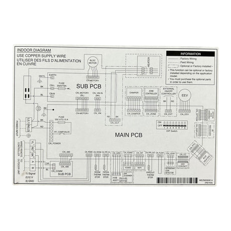 LG, ABQ59260728, Air Conditioner, Controlindoor Case - Freeman Liquidators