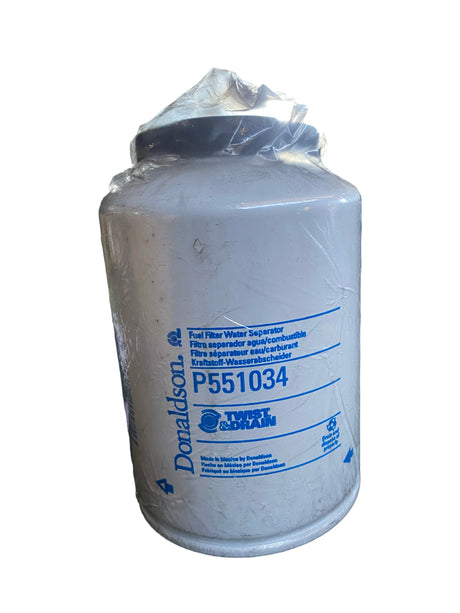 DONALDSON, P551034, WATER SEPARATOR, SPIN-ON, TWIST&DRAIN, FUEL FILTER (NEW NO BOX) - FreemanLiquidators - [product_description]