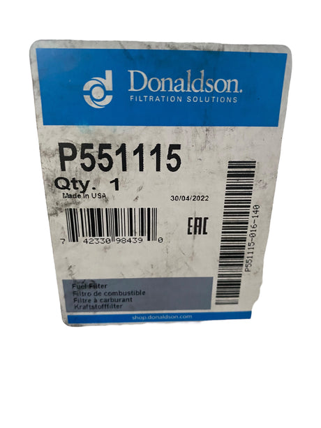 Donaldson, P551115, Fuel Filter, Water Seperator Cartridge - FreemanLiquidators - [product_description]