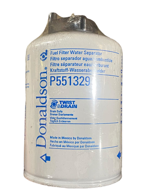 Donaldson, P551329, Spin On, Twist & Drain, Water Seperator, Fuel Filter (NEW NO BOX) - Freeman Liquidators