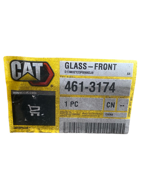 Caterpillar, 461-3174, Wheel Loader, Front Windshield Glass - Freeman Liquidators