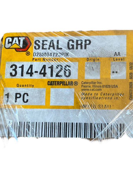 Caterpillar, 314-4126, 462.42mm OD Casting, Alloy Steel, Duo Cone Seal - Freeman Liquidators