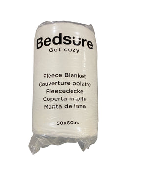 Bedsure, Fleece, Throw, Blanket, Grey, Lightweight, 50x60 inches - Freeman Liquidators