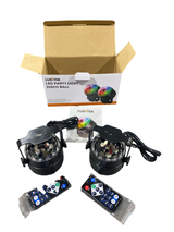 Luditek, 2-Pack, Sound Activated, Party Lights, Remote Control, Dj Lighting, Disco Ball, Light, Strobe Lamp - Freeman Liquidators