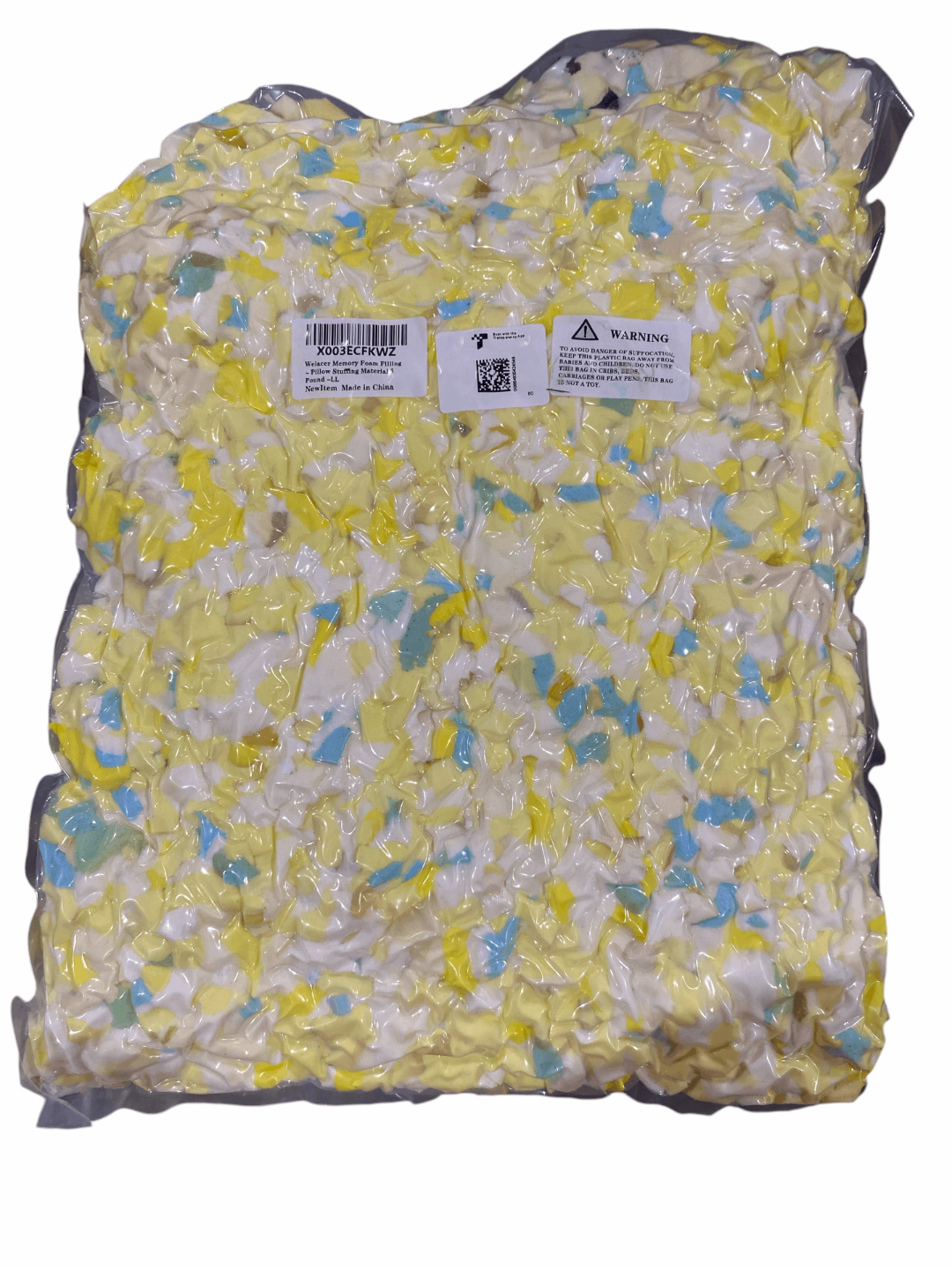 5 LBS, Bean Bag, Filler, Shredded, Memory Foam, Filling, Bean Bag, Refill, Couch, Dog Bed, Chair, Arts, Crafts - Freeman Liquidators