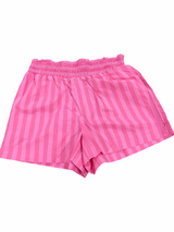 A NEW DAY, Women's, High-Rise, Linen, Pull-On, Shorts, Pink, Striped - Freeman Liquidators