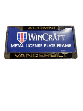 Vanderbilt, University, License, Plate, Frame - Freeman Liquidators