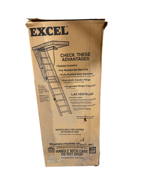 Memphis, Excel, Wood, Folding, Stairs - Freeman Liquidators