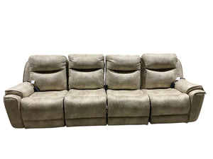 Next Level Montaquila Stucco 4 PC Reclining Sofa In-Store Pickup Only