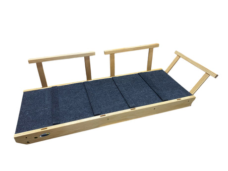 PawHut, Dog Ramp, Adjustable Height, Foldable Stairs, Non-Slip, Small to Large Dogs - Freeman Liquidators - [product_description] - PET STAIRS