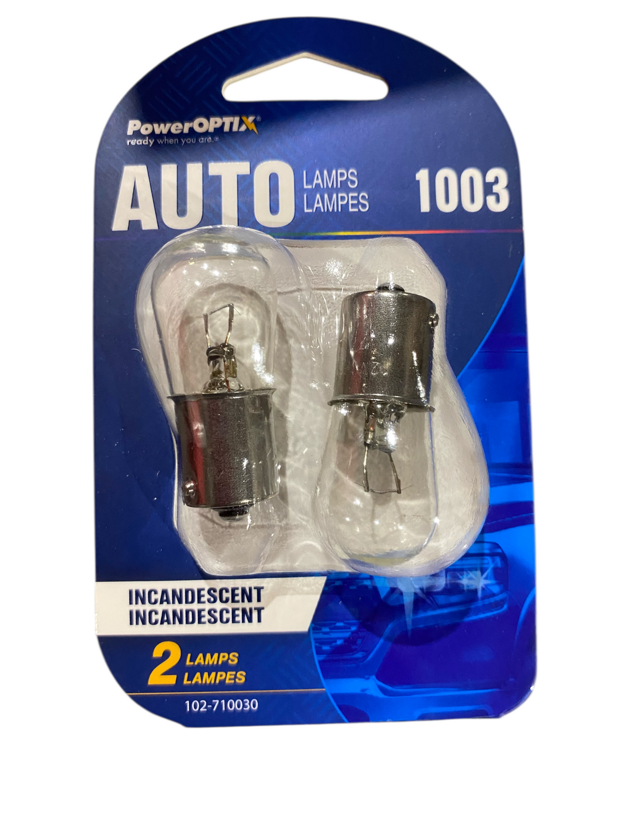 PowerOptix, 1003, Incandescent, Auto, Lamps, 102-710030 - Freeman Liquidators - [product_description] - AUTO LIGHTS