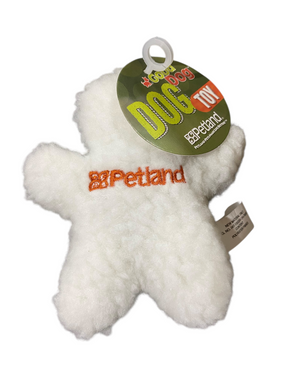 Petland, 5" Fleece Man, Dog Toy - Freeman Liquidators - [product_description] - Pet Accessories