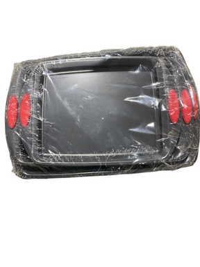 NutriChef, 3 Piece, Nonstick, Carbon Steel, Silicone Handle, Baking Pan Set - Freeman Liquidators - [product_description] - BAKING PANS