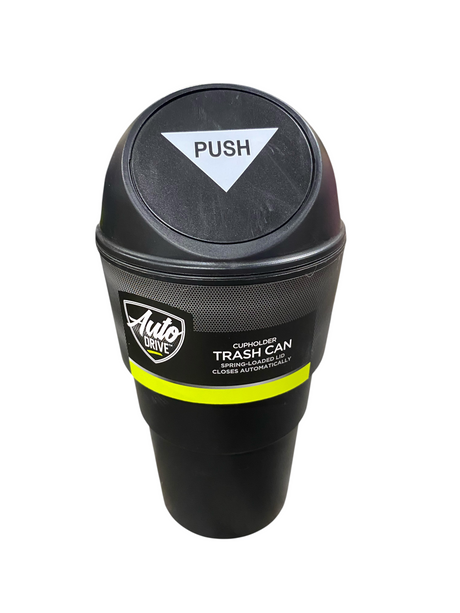 Auto Drive, Cup Holder Trash Can, Black - Freeman Liquidators - [product_description] - AUTO TRASHCAN