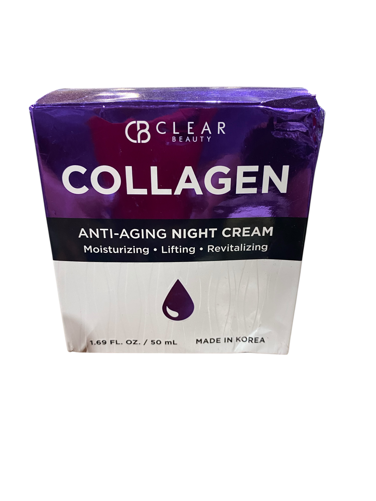 Clear Beauty Collagen Night Cream - Freeman Liquidators - [product_description] - Skin care
