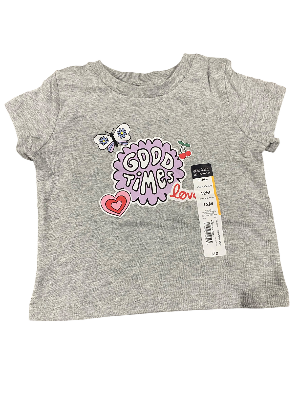 Okie Dokie, Toddler, Girls, Good Times, Graphic T-Shirt - Freeman Liquidators - [product_description] - Kids Clothing