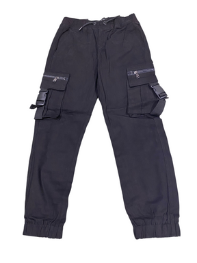 Steve's Jeans, Youth, Boys, Cargo Joggers, Black - Freeman Liquidators - [product_description] - Kids Clothing