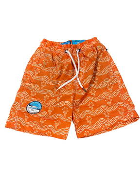 Beach Bros., Boys, Quick Dry, Swim Trunk, Orange - Freeman Liquidators - [product_description] - Kids Clothing