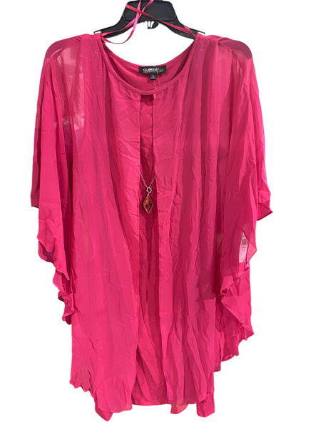 Glamour Nights, Women's, Dress, Necklace, Fuschia, Size 12 - Freeman Liquidators - [product_description] - Women's Clothing