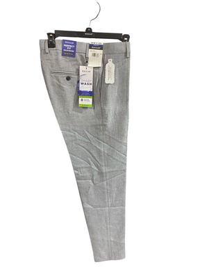 Haggar, Men's, Slim Fit, Slacks, Light Grey - Freeman Liquidators - [product_description] - Men's Clothing