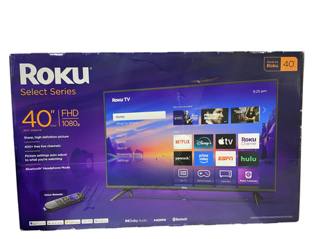 Roku, 40", Select Series, 1080p, Full HD, Smart TV, Voice Remote - Freeman Liquidators - [product_description] - TV