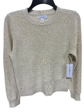 Liz Claiborne, Women's, Crew Neck, Long Sleeve, Pullover Sweater, Crema - Women's Clothing - Freeman Liquidators - [product_description]