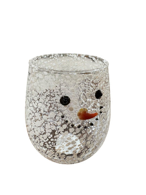 Madison's Niche, Stemless, Snowman, Wine Glass