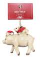 Red Shed, Pigs, Christmas Ornament, 3 in. - Holiday Ornament - Freeman Liquidators - [product_description]