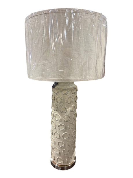 Stylecraft, Bella, Ceramic, Cream, 39in, Table Lamp, L37677 - Table Lamp - Freeman Liquidators - [product_description]