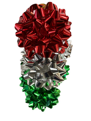 American Greetings, Christmas Bow, 3pk - Christmas Bow - Freeman Liquidators - [product_description]
