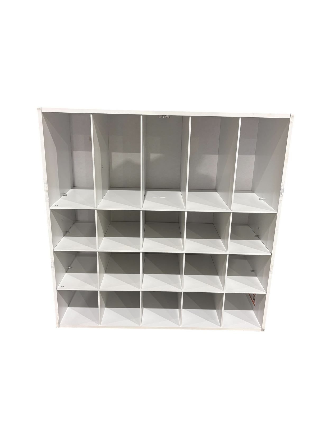 Brightroom, 4 Tier, Laminate, Stackable, Shoe Cubby, White