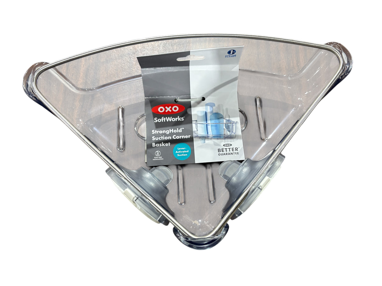 OXO, StrongHold, Suction Corner Basket